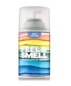 AROMATIZANTE DE AMBIENTE "COTTON" 270 ML. FEEL & SMELL