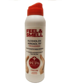 ALCOHOL EN AEROSOL SANITIZANTE x 150 ML.