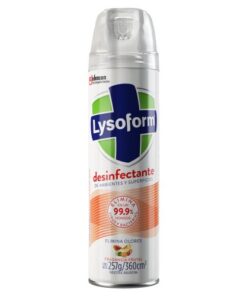 LYSOFORM DESINFECTANTE DE AMBIENTE AEROSOL "FRUTAL" x 360 CC.