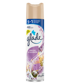 AROMATIZANTE DE AMBIENTE AEROSOL "CARICIAS DE ALGODÓN" x360 cc. GLADE