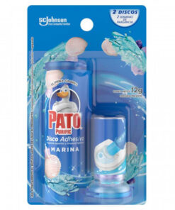 DISCO ADHESIVO INODORO "MARINA" + APLICADOR 12 G. PATO