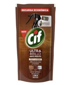 LUSTRADOR MULTISUPERFICIES ANTI POLVO DOY PACK 380 ML. CIF