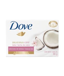 DOVE JABON DELICIOUS CARE/LECHE DE COCO X 90 G.