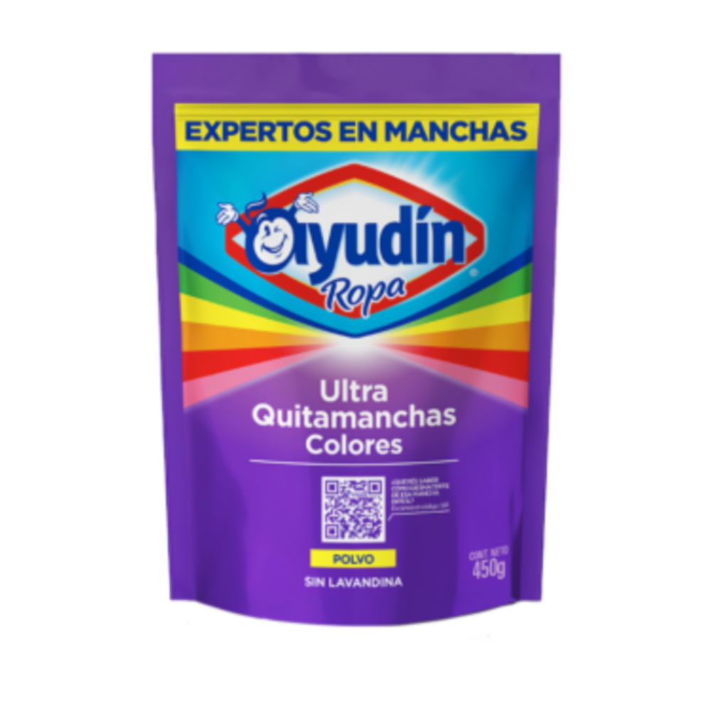 Desinfectante En Polvo Quitamanchas Textil Sanytol 450g