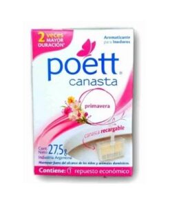 POETT RECARGA CANASTA INODORO  "PRIMAVERA" REPUESTO X 27.5 g.