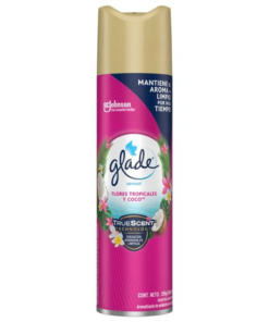 AROMATIZANTE DE AMBIENTE AEROSOL EDICION LIMITADA "FLORES TROPICALES Y COCO" X 360 CC. GLADE