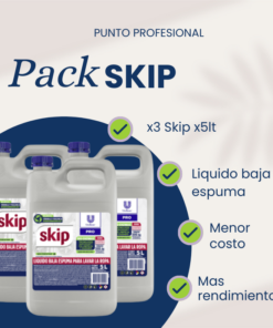 COMBO 1: PACK JABÓN SKIP 3X5 L.