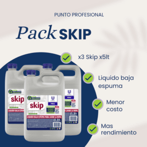 PACK JABÓN SKIP 3X5 L.