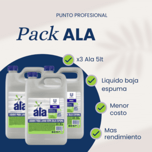 PACK JABÓN ALA 3X5 L.