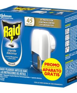 RAID LIQUIDO ELECTRICO APARATO+REPUESTO X 32.9 ml.