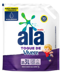 JABON LIQUIDO ALA CON TOQUE DE VIVERE DOY PACK X 3 LTS.