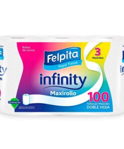 ROLLO DE COCINA INFINITY 3X100 PAÑOS FELPITA