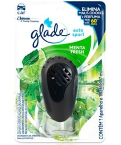 AROMATIZANTE AUTO "MENTA FRESCA" 7 ML. GLADE