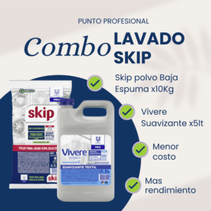 COMBO LAVADO SKIP