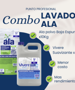 COMBO 10: LAVADO ALA