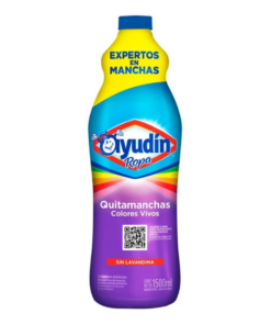 QUITAMANCHAS ROPA COLOR VIVOS X 1,5 LTS AYUDIN
