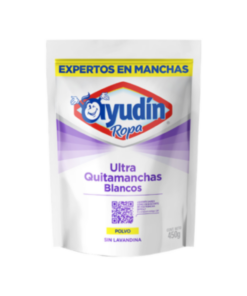 QUITAMANCHAS EN POLVO "ULTRA BLANCOS" 450 GR. AYUDIN