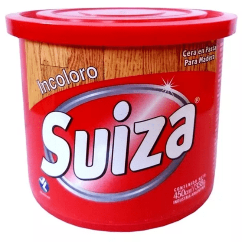 CERA EN PASTA INCOLORA 450 CC. SUIZA - Limpieza e Higiene Profesional ...