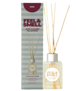 DIFUSOR AMBIENTAL "BEBE" X 125 ML. FEEL & SMELL