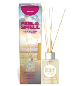DIFUSOR AMBIENTAL "HAWAI" X 125 ML. FEEL & SMELL