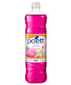 LIMPIADOR DESINFECTANTE FLORES DE PRIMAVERA" X 900 ML. POETT
