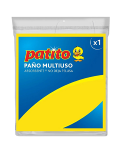 PAÑO MULTIUSO CON MICROFIBRA X 1 PATITO