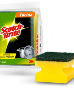 SCOTCH BRITE ESPONJA CLASICA SALVA UÑAS 100 x 75 x 42 MM.