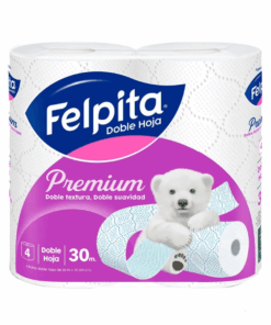 FELPITA PAPEL HIGIENICO 4X30 MTS DOBLE HOJA
