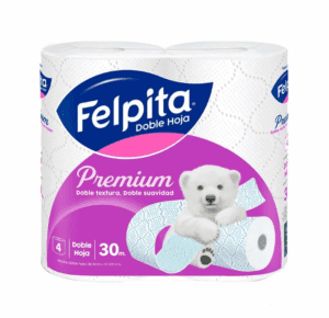FELPITA PAPEL HIGIENICO 4X30 MTS DOBLE HOJA