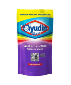 AYUDIN QUITAMANCHAS ROPA COLORES VIVOS (SIN LAVANDINA) DOY PACK  400ML