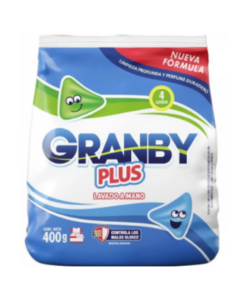 GRANBY JABON POLVO PLUS LAV A MANO 800ML