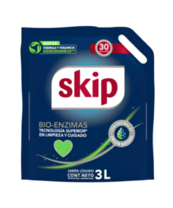 SKIP JABON LIQUIDO BIO ENZIMAS DOY PACK 3LT