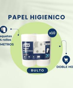 ¡BULTO COMPLETO! TORK PREMIUM PAPEL HIGIENICO DOBLE HOJA 10X40 X30MTS