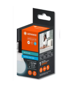 LEDVANCE LÁMPARA LED FRÍA 5.5W=40W VALUE CLASSIC