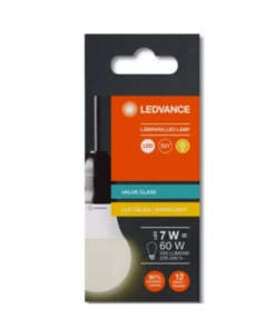 LEDVANCE LÁMPARA LED CÁLIDA  7W=60W VALUE CLASSIC