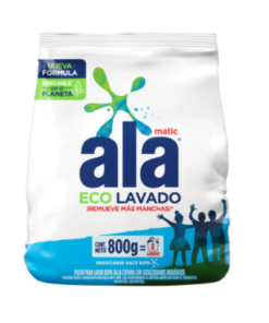 ALA POLVO MATIC CORE ECOLAVADO 800G