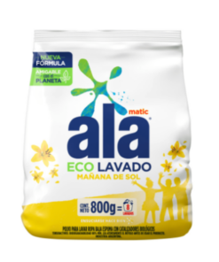 ALA POLVO MATIC MAÑANA DE SOL ECOLAVADO 800GR