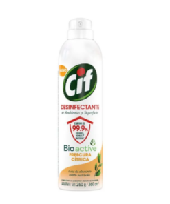CIF AEROSOL DESINFECTANTE FRESCURA CITRICA