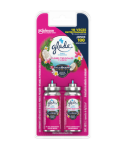 GLADE TOQUE REPUESTO TWINPACK FLORES TROPICALES 2x9GR