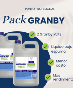 COMBO 6: 2 GRANBY LIQUIDO 5LT