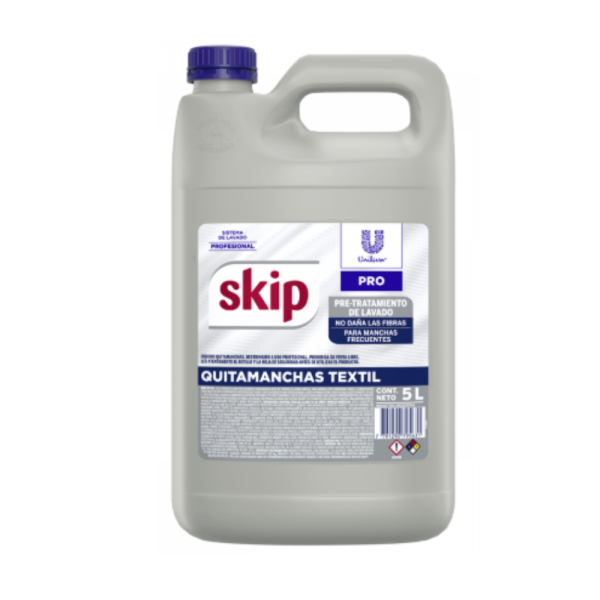 SKIP QUITAMANCHAS TEXTIL 5LT