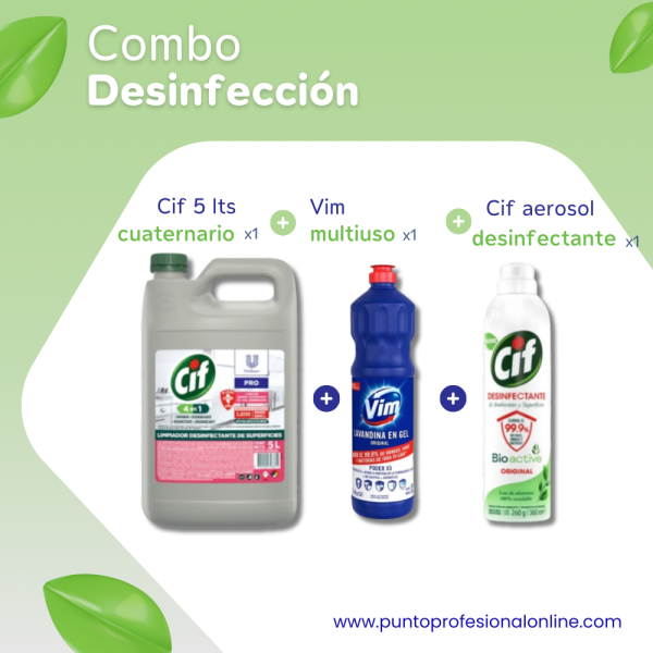 COMBO DESINFECCION