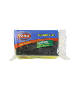 TASK FIBRA ESPONJA LISA ECONÓMICA X1 UNIDAD