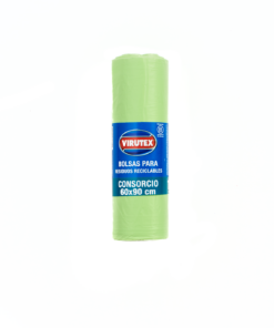 VIRUTEX BOLSA ROLLO VERDE CONSORCIO 60X90 X 10UNIDADES