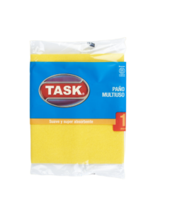 TASK PAÑO MULTIUSO AMARILLO X 1UNIDAD