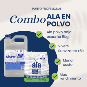 COMBO ALA BAJA ESPUMA