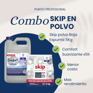 COMBO SKIP BAJA ESPUMA