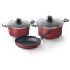 ILKO BATERIA ALUMINIO 5 PIEZAS JUST COOK