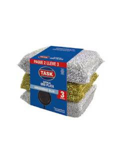 TASK SPUNITA ORO PLATA PACK X 3UNIDADES
