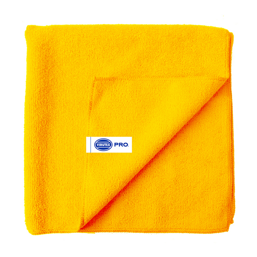 VIRUTEX PRO PAÑO MICROFIBRA AMARILLO X 5UNIDADES